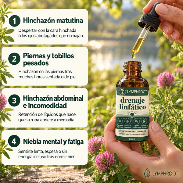Drenaje Linfático LymphRoot — Gotas Naturales