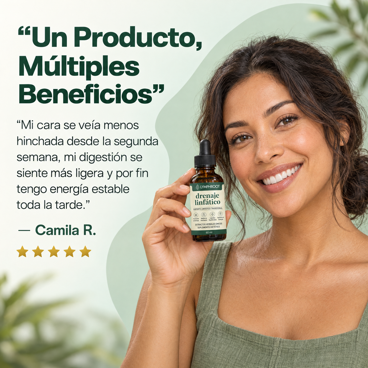 Drenaje Linfático LymphRoot — Gotas Naturales