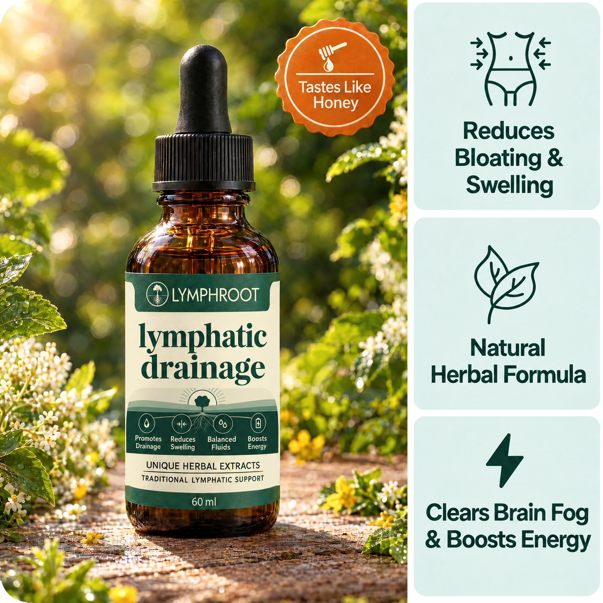 LymphRoot Lymphatic Drainage — Natural Drops