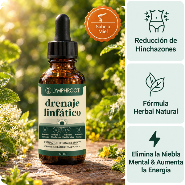 Drenaje Linfático LymphRoot — Gotas Naturales