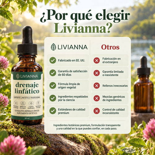 Drenaje Linfático LymphRoot — Gotas Naturales