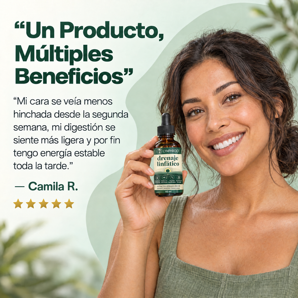 Drenaje Linfático LymphRoot — Gotas Naturales