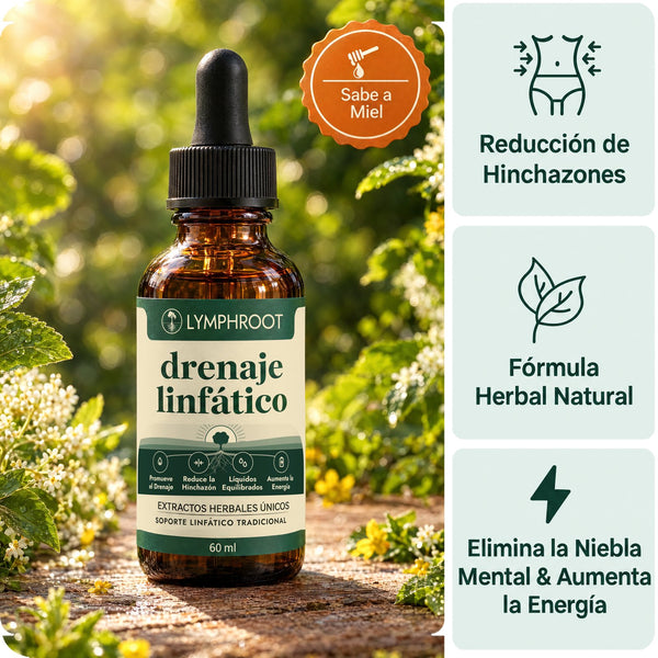 Drenaje Linfático LymphRoot — Gotas Naturales