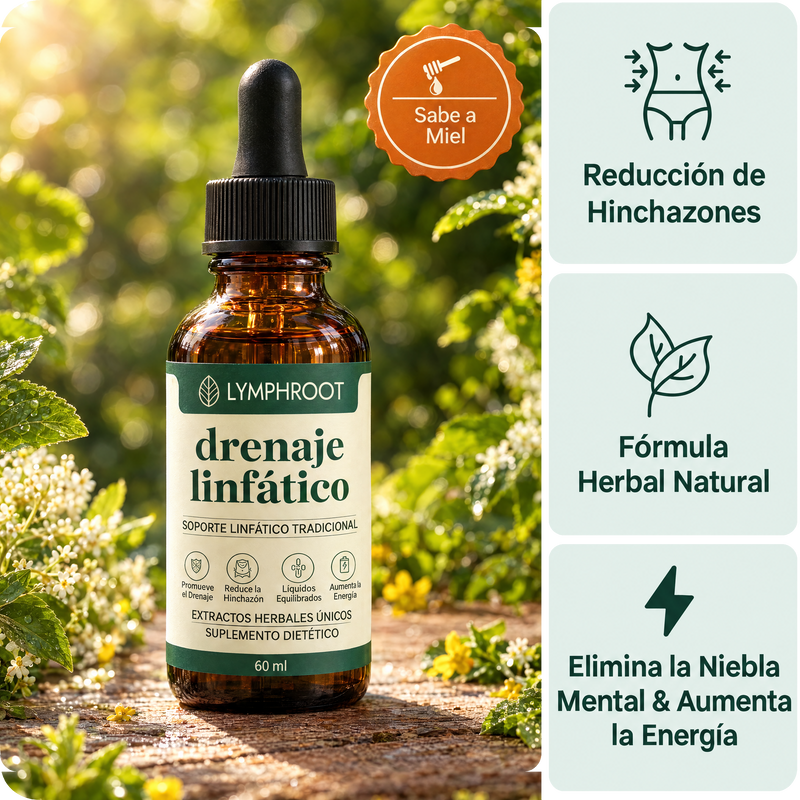 Drenaje Linfático LymphRoot — Gotas Naturales